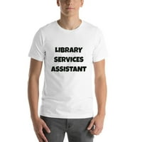 Bibliotečke usluge Pomoćnik zabavnog stila pamučne majice kratkih rukava po nedefiniranim poklonima