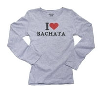 Love Bachata Music Dominikanska Republika Ženska majica s dugim rukavima