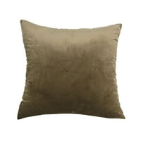 Mittoorly baršun mekani ukrasni kvadratni jastuk pokriva kasu za jastuk za Sofa SOPEAR60x