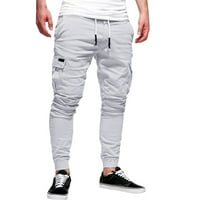 Frehsky Cargo Hlače za muškarce Muške hlače Muške teretne pantalone Ležerne prilike plus veličina Višestruki