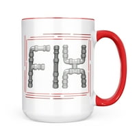 Neonblond Fi Metal Pluming cijevi poklon za ljubitelje čaja za kavu