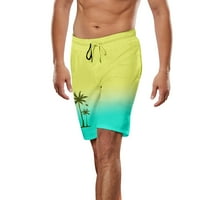 Muška ploča Shorts Ljetni morsko obale Slobodno vrijeme Trčanje modne vučne hlače na plažima plivanje trupa za muškarce