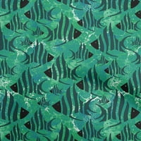 Onuone baršunaste talene zelene tkanine morske haljine Materijal materijalska tkanina od dvorišta široka