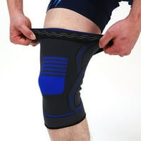 ANVAZISISE nosače koljena suleva prozračna neklizajuća velika elastičnost najlonski sportovi fitnes jastučići za vanjsko svijetlo plavo m