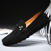 Muške kožne casual cipele Udobne modne tenisice Loafers Lagana haljina hodajuće cipele za muškarce