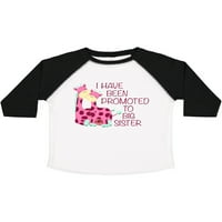 Inktastic koji sam promoviran u veliku sestru ružičastu poklon majicu Toddler Girl Girl