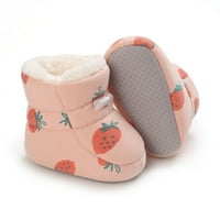 Dječji čizme za snijeg Zimske čizme dojenčad za dijete novorođene cipele za krevetiće 0-18m