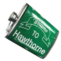 Filk zeleni znak Dobrodošli u Hawthorne
