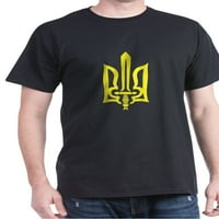 Cafepress - Ukrajina Ukrajinska kiew Trysub zastava majica - pamučna majica