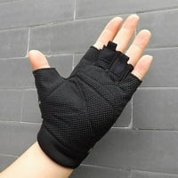 Uocefik rukavice za muškarce Topla trening Biciklističke rukavice Rukavice za hladno vrijeme Zimske rukavice bez prsta za muškarce kamuflaža L