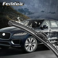 Feildoo 20 i 18 brisač za brisanje odgovara za Ford Escort 20 + 18 vetrobranskog stakla, vozača i putnika,