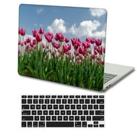 Kaishek Hard Case Shell Cover za MacBook Pro 16 + crni poklopac tastature Model A2141, tip C PINK serije