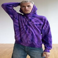 Ragstock Purple Tie Dye Hoodie