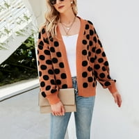 Adviicd Cardigan Kimonos za žene Leopard Ispis ženski kardigan jedno - ženski džemper polka-dot Leopard