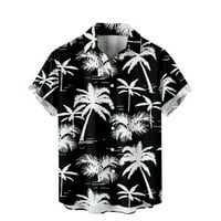 Zmaj Muškarci Muškarci Havajske ležerne ljetne košulje s kratkim rukavima odštampano na plažu majice