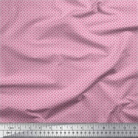 Soimoi pamučna proizvodna tkanina geometrijska mala ispisna tkanina od dvorišta široka
