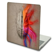 Kaishek Hard Case Shell Cover kompatibilan sa Macbook Air modelom A2681, tip C Creative A 28
