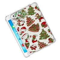Kompatibilan sa iPad Pro telefonom, božićno-bijelim silikonskim zaštitom za TEEN Girl Boy Case za iPad