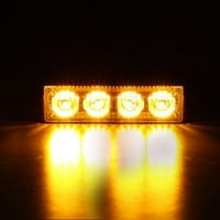 12-24V LED narančasta jantarna lagana lampica za oporavak blještava slowdown strobe roštilj