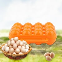 Ladica za jaja, izdržljivi dvostrani nosač jaja, jaja za jaja roštilj za piknik Početna Kitsoom