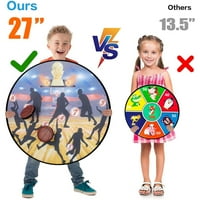 27 Velike gumene ploče ljepljive igre za djecu zatvorene sportske zabave za igranje igračke za igračke