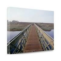Tangletown Fine Art 'Lagoon Bridge - 1' Fotografski otisak na zamotanom platnu
