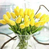 Umjetno cvijeće Tulipani Cvijeće Cvijeće Cvijeće Real Gledajući sa stabljike za DIY venčane bukete Centerpieces