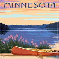 Minnesota, kanu i jezero