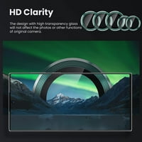 Smasener za s ultra kamere zaštitnika, pojedinačni zaštitnici sočiva, otporna na ogrebotine ultra tanke kaljenu staklo za Samsung Galaxy S ultra ekran zaslona