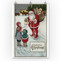 Božićni pozdrav - Santa razgovara s djecom