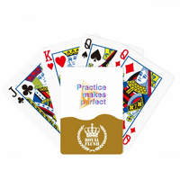 Praksa Postignite uspjeh Motto Royal Flush Poker Igračka karta