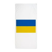 Cafepress - Ukrajinska zastava - Veliki ručnik za plažu, mekani ručnik od 30 x60 sa jedinstvenim dizajnom