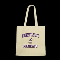 Republika 1102-132-Nat Minnesota Država Mankato Mavericks Institucionalno brtvljenje Tote torbe, prirodno - jedna veličina