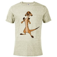 Disney The Lion King samouvjereni Timon - pomiješana majica s kratkim rukavima za odrasle -Customizirani-kit