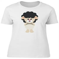 Slatka crna ovčja majica Žene -Image by Shutterstock, Ženska XX-velika