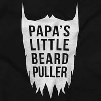 Papa's Mali brad izvlakač Humor Toddler Boy Girl majica Dojenčad Toddler Brisco Brends 3t