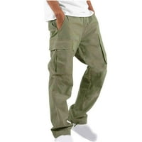 Simplmasygeni teretni hlače za muškarce Sportske pantalone za čišćenje Muškarci Solidan casual više