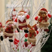 Corashan Božićna lutka Božićni crtani Creative Privjesak Početna Božićno ukrasi drvca Privjesak za tisak