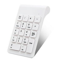 Taluosi broj ploča za reprodukciju Brze tasteri za brzo odzive 2,4 g bežične mini ultra tanke numeričke tastature za ured