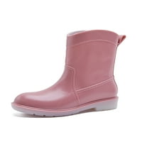 Tenmi Dame Vodootporne čizme otporne na vrtno cipele široke teleske čizme za kišu Lagana srednja teletska