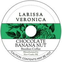 Larissa Veronica čokoladna banana orah brazilska kafa
