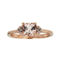 GIN & GRACE 10KT RG Originalni i dijamantski accent prsten