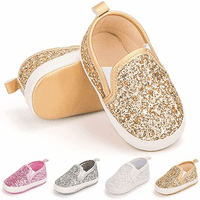 Djevojke za djecu Boime platnene cipele Mekani potplat Toddler Slip na novorođenim krevetić mokasins