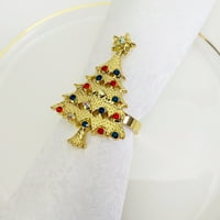 Jaspee Diamond Christen Tree Prstenovi za prstenje za prstene za zahvalnosti Instalacija za ukrašavanje