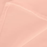 BDFZL Ženske ležerne vrhove Žene Čvrsto puff rukava Kimono Cardigan Labav šifon Poklopac povremene bluzenje Pink L