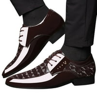 Wefuesd muške haljine cipele za muškarce Muškarci čipke Business kožne cipele casual udobne haljine