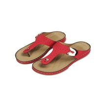 Ženske sandale Flip flops Otvoreni prsti ravne udobne ljetne cipele veličine 5-10