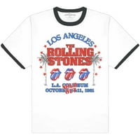 Rolling Stones Unise Ringler Majica American La Tour