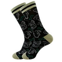 Čarape za kompresiju za muškarce i žene Grometrijske čarape za odrasle ulica Street Waves Socks Astronaut