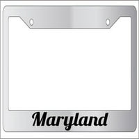 Okvir registarske tablice maryland Chrome
